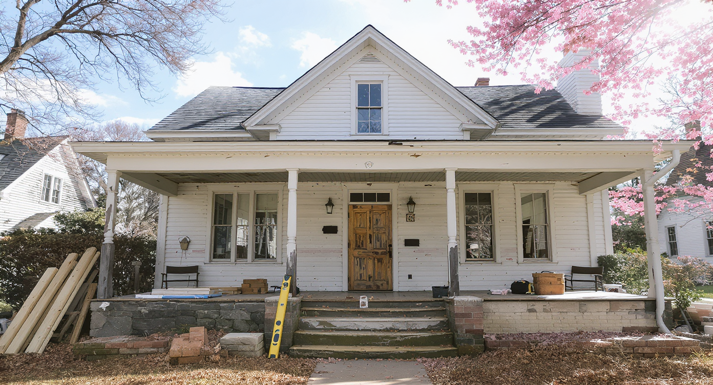 Renovating an old house
